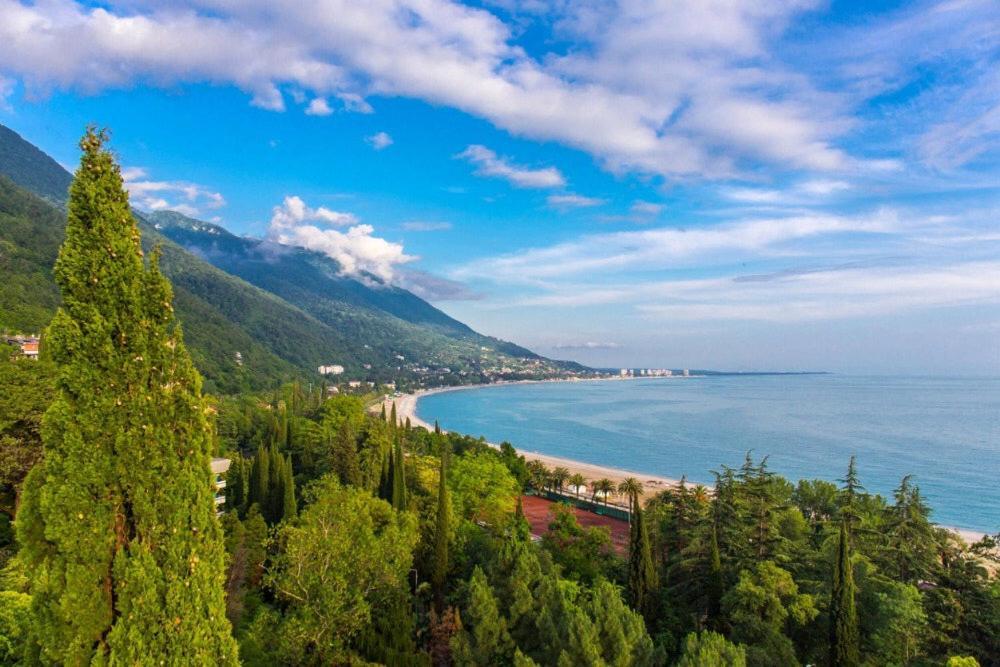 Baza Otdyha Miya Hotel Gudauta Bagian luar foto